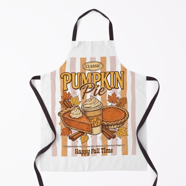 Item preview, Classic Pumpkin Pie Happy Fall Time - Retro Vintage Fall Design designed and sold by Neurospicy Trolls.