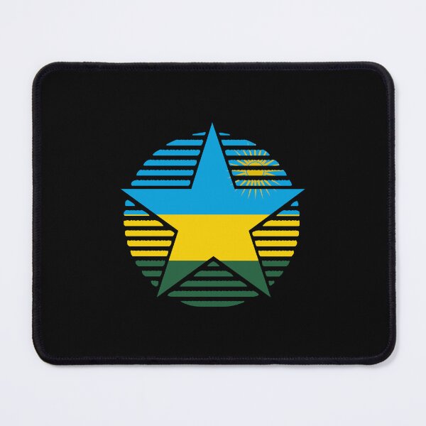 Item preview, Retro Rwanda Flag Star RW designed and sold by shitpostee.