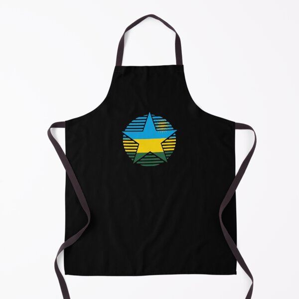 Item preview, Retro Rwanda Flag Star RW designed and sold by shitpostee.