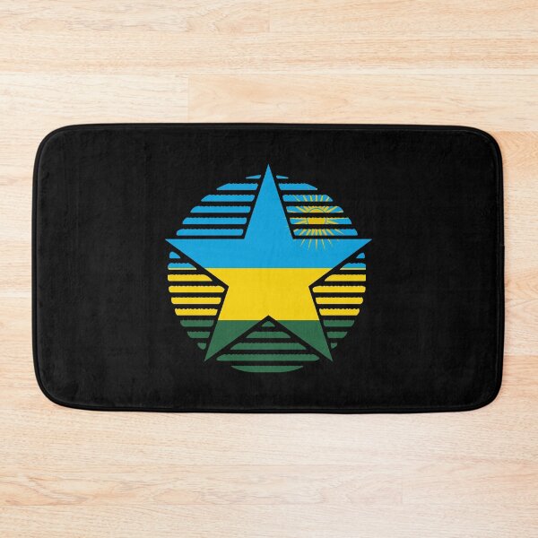 Item preview, Retro Rwanda Flag Star RW designed and sold by shitpostee.