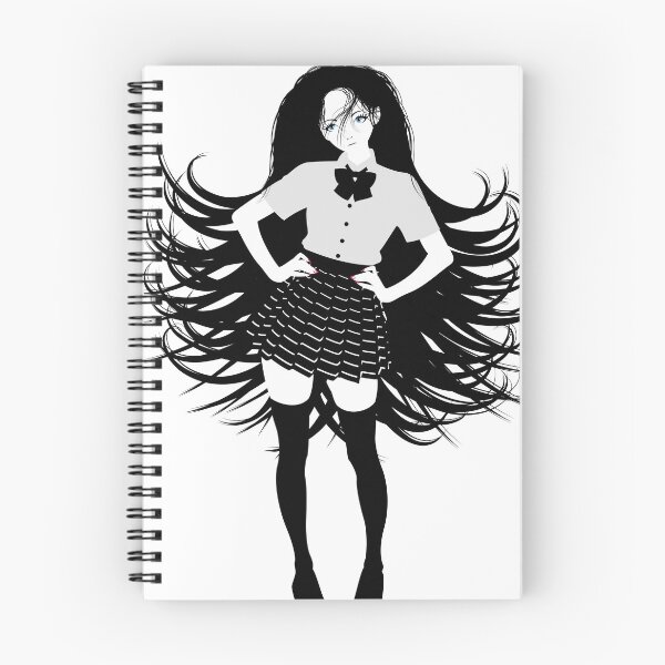 Item preview, Goth Girl with Long Black Hair designed and sold by Keltoi-art.