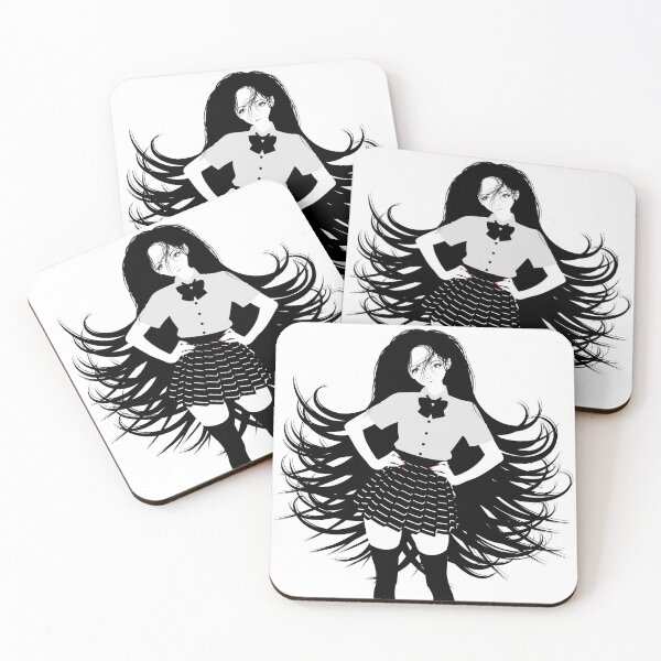 Item preview, Goth Girl with Long Black Hair designed and sold by Keltoi-art.