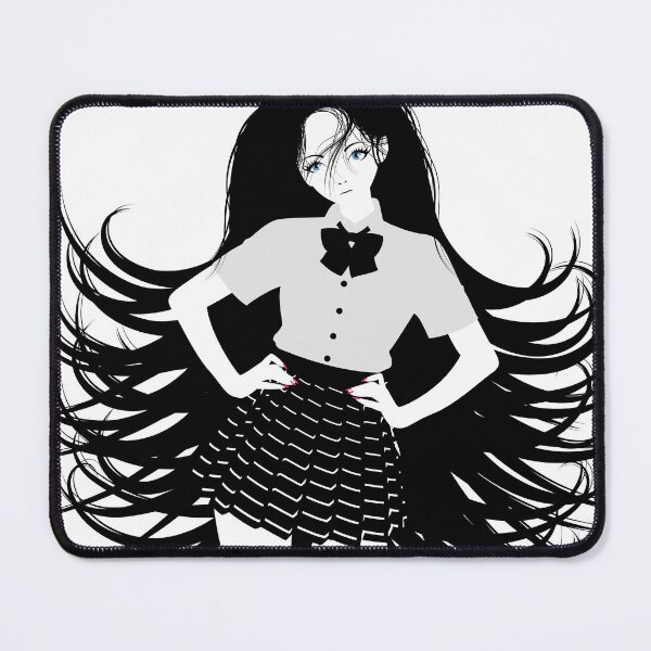 Item preview, Goth Girl with Long Black Hair designed and sold by Keltoi-art.
