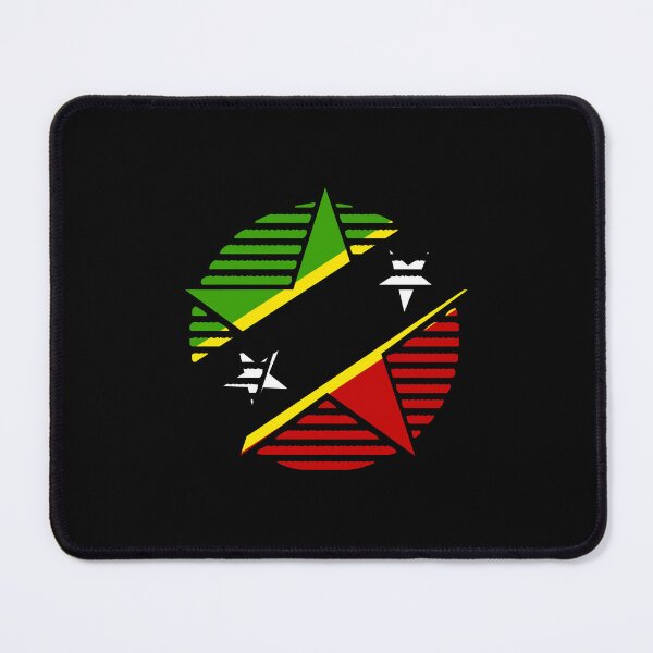 Item preview, Retro Saint Kitts and Nevis Flag Star KN designed and sold by shitpostee.
