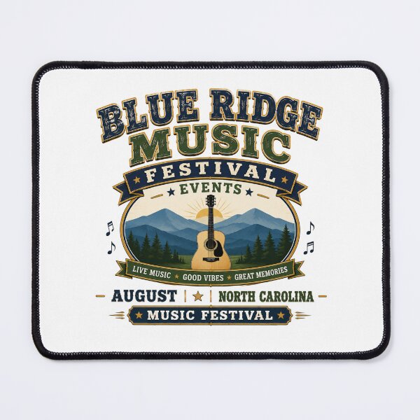 Item preview, Blue Ridge Music Festival designed and sold by Combat Skies.