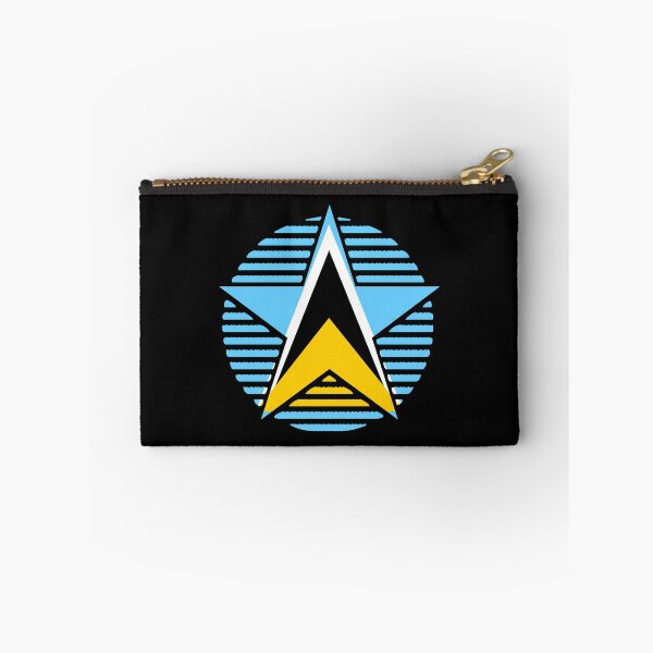 Item preview, Retro Saint Lucia Flag Star LC designed and sold by shitpostee.