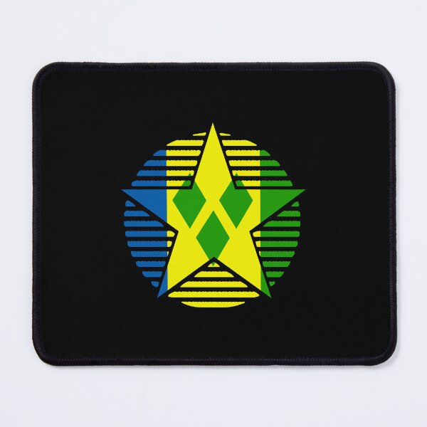 Item preview, Retro Saint Vincent and the Grenadines Flag Star VC designed and sold by shitpostee.