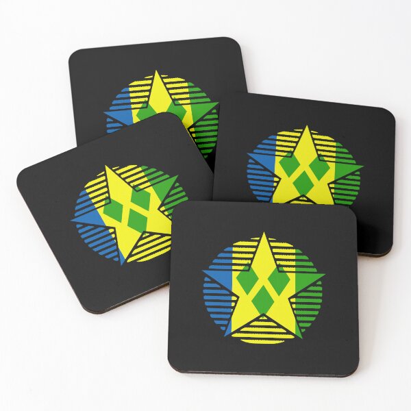 Item preview, Retro Saint Vincent and the Grenadines Flag Star VC designed and sold by shitpostee.