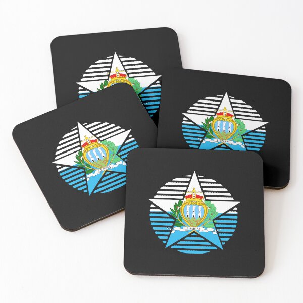 Item preview, Retro San Marino Flag Star SM designed and sold by shitpostee.