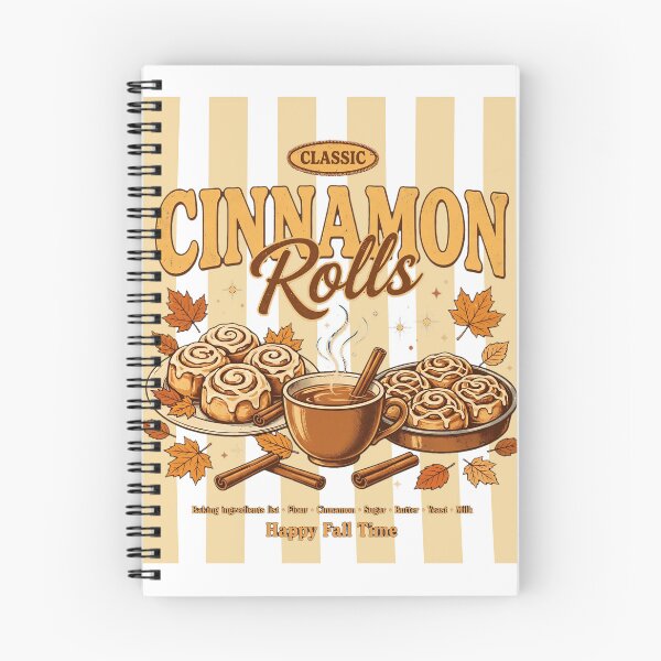 Item preview, Classic Cinnamon Rolls - Retro Happy Fall Time Cozy Design Cinnamon rolls and coffee designed and sold by Neurospicy Trolls.