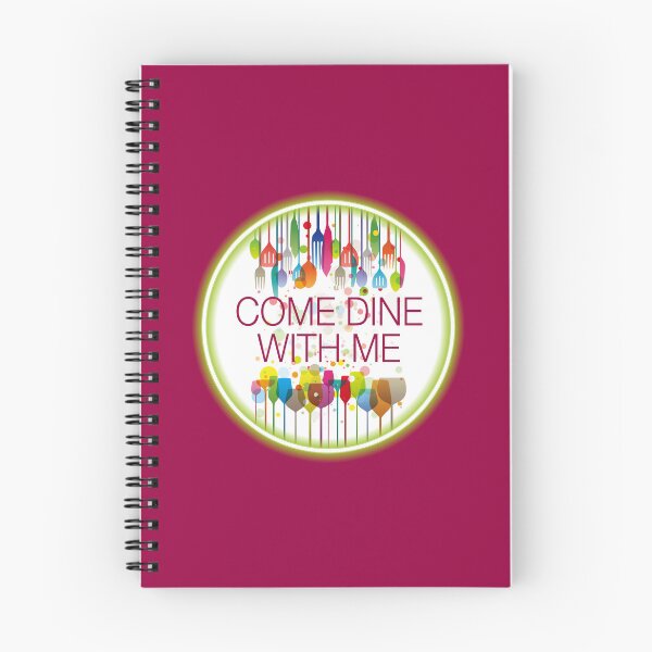 Item preview, Come Dine With Me IV (on Burgundy) designed and sold by PawsitiveMum3.