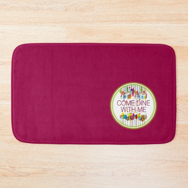 Item preview, Come Dine With Me IV (on Burgundy) designed and sold by PawsitiveMum3.