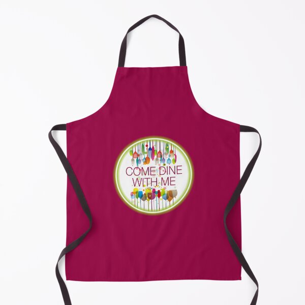 Item preview, Come Dine With Me IV (on Burgundy) designed and sold by PawsitiveMum3.