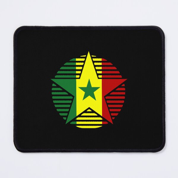 Item preview, Retro Senegal Flag Star SN designed and sold by shitpostee.