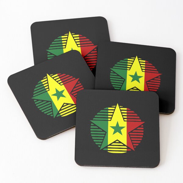 Item preview, Retro Senegal Flag Star SN designed and sold by shitpostee.