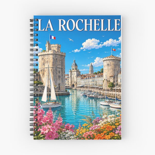 Item preview, La Rochelle, the towers of the Old Port designed and sold by Pixel Otaku Gallery.