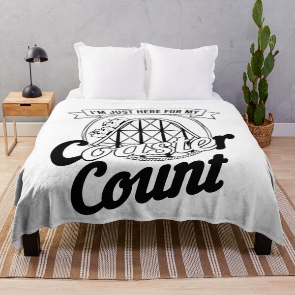Item preview, Roller Coaster Enthusiast Coaster Count Design designed and sold by hemagamo.