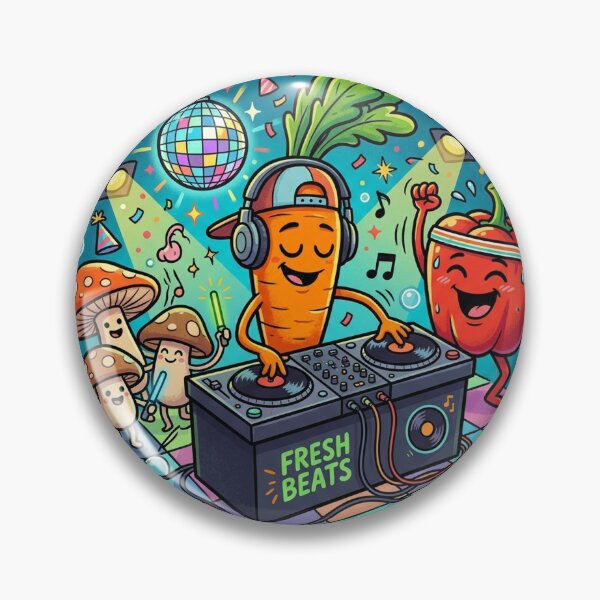 Item preview, Vegetables Having Wild Dance Party designed and sold by YNAMREG.