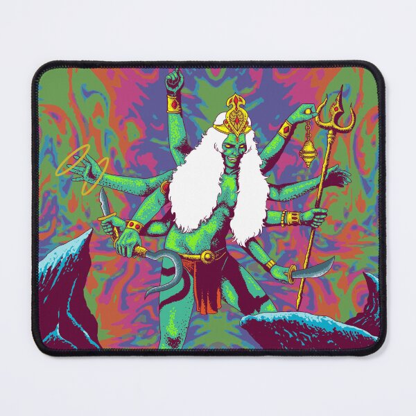 Item preview, Cosmic Goddess Psychedelic Vision Trippy Psytrance Art designed and sold by SEW WHAT.