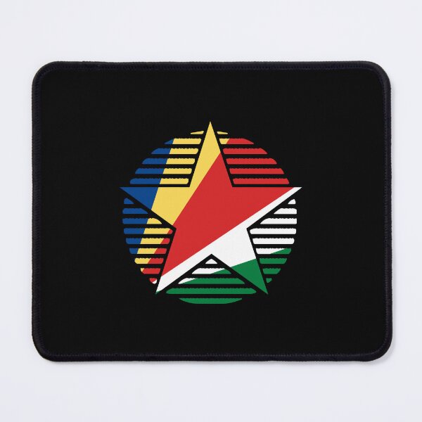 Item preview, Retro Seychelles Flag Star SC designed and sold by shitpostee.