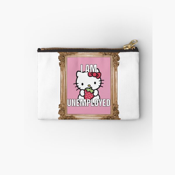 Item preview, unemployed kitty designed and sold by createdbydarcy.