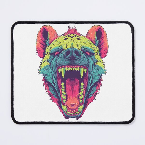 Item preview, Hyena head illustration designed and sold by robyeyedropy.