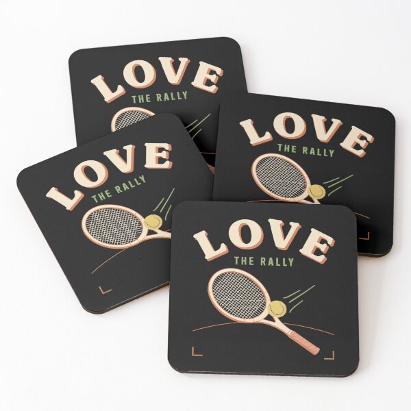 Item preview, Love The Rally T Shirt, Vintage Tennis Shirt, Retro Racquet Tee, Tennis Lover Gift designed and sold by Daily Mood Tees.