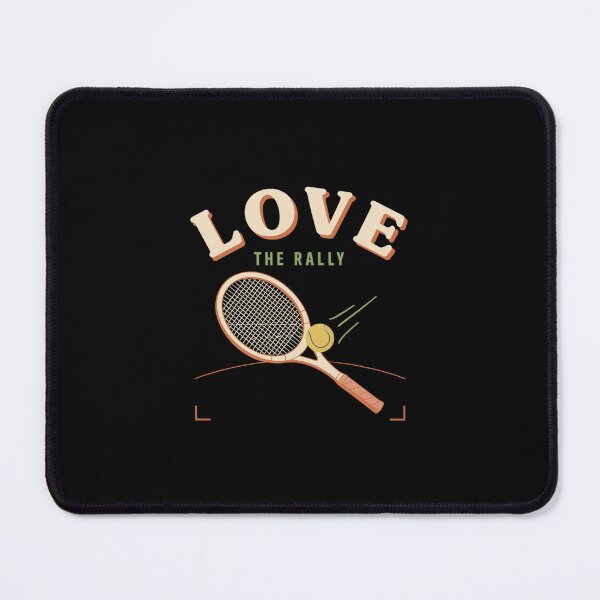 Item preview, Love The Rally T Shirt, Vintage Tennis Shirt, Retro Racquet Tee, Tennis Lover Gift designed and sold by Daily Mood Tees.