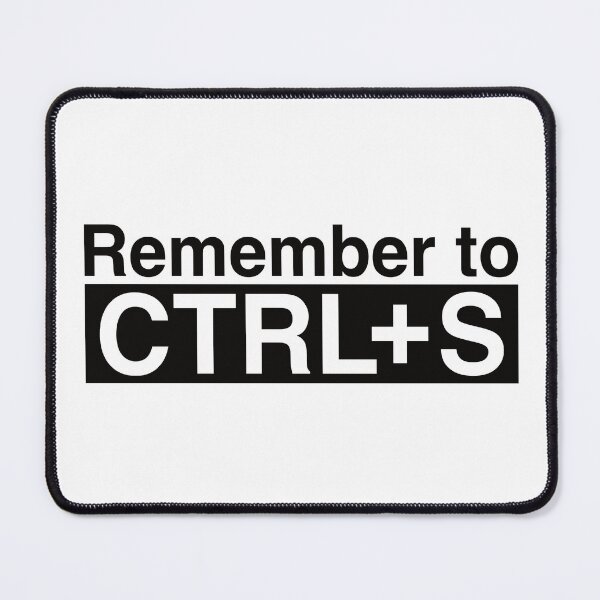 Item preview, Remember to CTRL+S Black designed and sold by HelpImMelting.