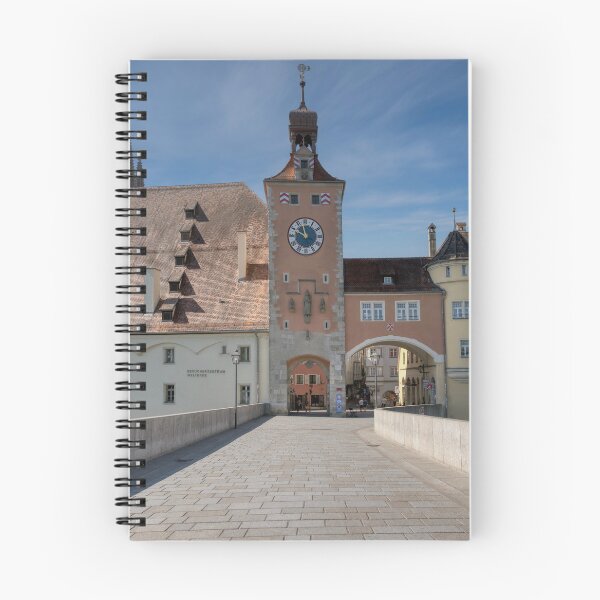 Item preview, At the end of the Stone Bridge, Regensburg designed and sold by Kasia Design.