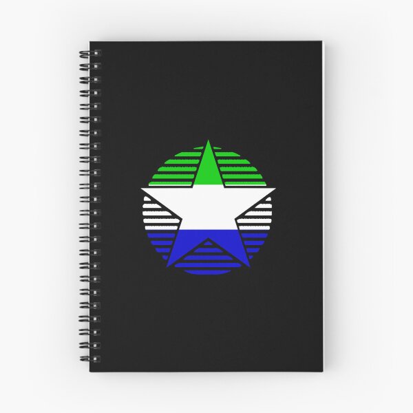 Item preview, Retro Sierra Leone Flag Star SL designed and sold by shitpostee.