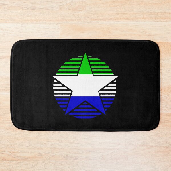 Item preview, Retro Sierra Leone Flag Star SL designed and sold by shitpostee.
