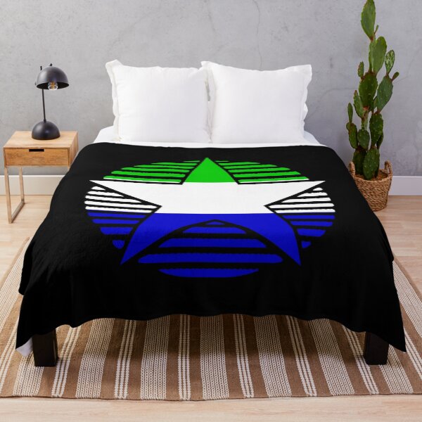Item preview, Retro Sierra Leone Flag Star SL designed and sold by shitpostee.