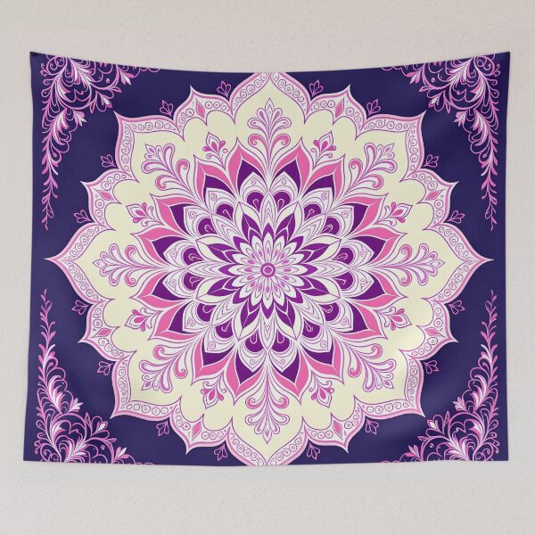 Item preview, Giant Flower Mandala designed and sold by TheMadTeaParty.