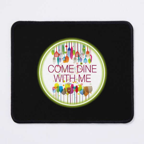 Item preview, Come Dine With Me IV (on Black) designed and sold by PawsitiveMum3.