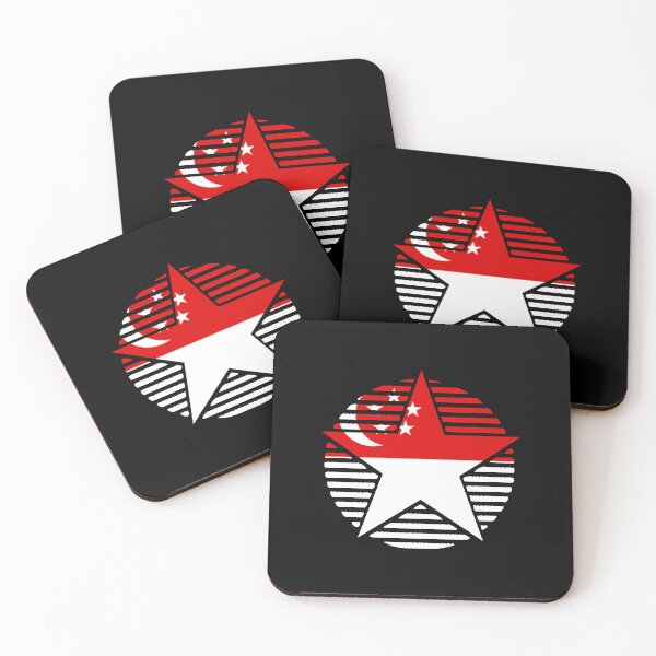 Item preview, Retro Singapore Flag Star SG designed and sold by shitpostee.