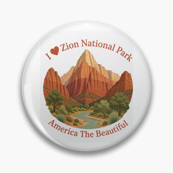 Item preview, Zion National Park Utah USA – Red Rock Canyon Adventure Scenic Desert designed and sold by Illumine-World.