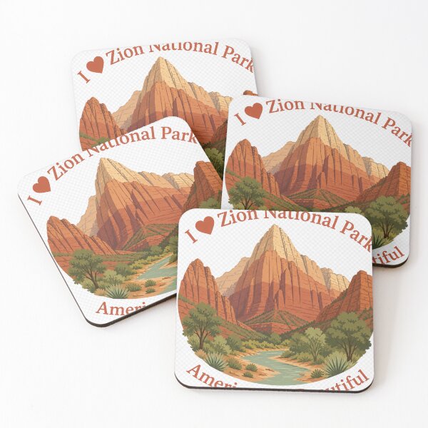 Item preview, Zion National Park Utah USA – Red Rock Canyon Adventure Scenic Desert designed and sold by Illumine-World.