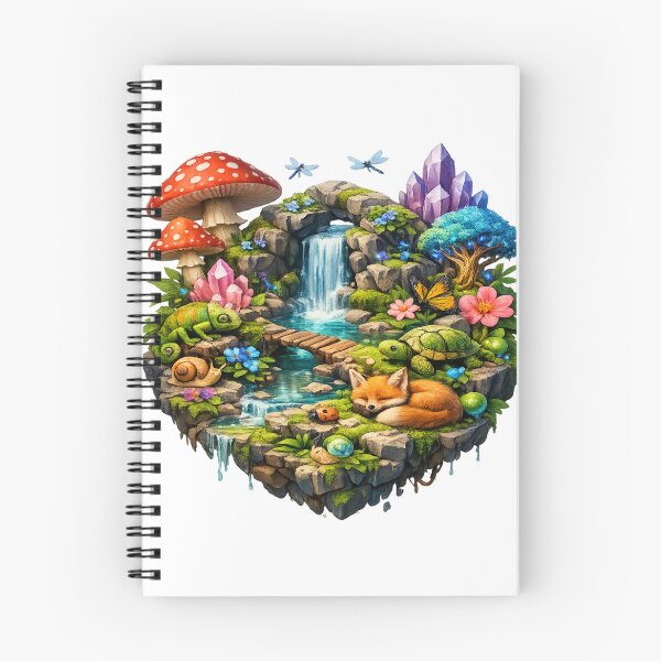 Item preview, Enchanted woodland waterfall garden designed and sold by urbanshop7.