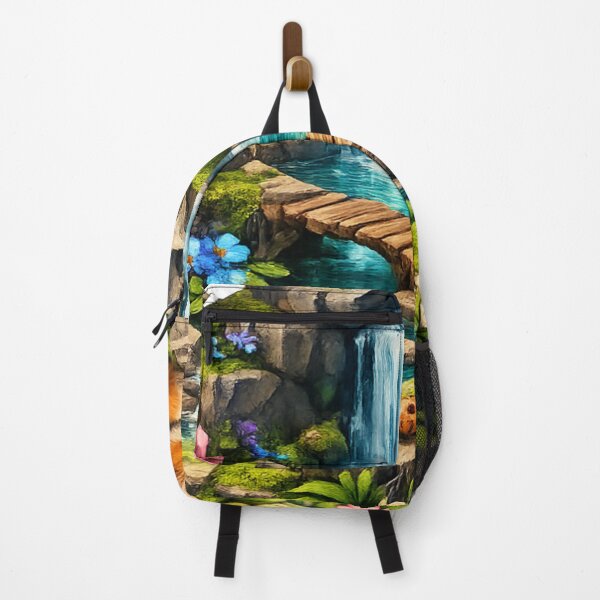 Item preview, Enchanted woodland waterfall garden designed and sold by urbanshop7.