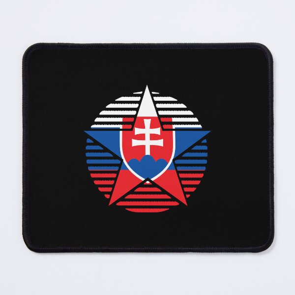 Item preview, Retro Slovakia Flag Star SK designed and sold by shitpostee.