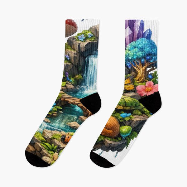 Item preview, Enchanted woodland waterfall garden designed and sold by urbanshop7.