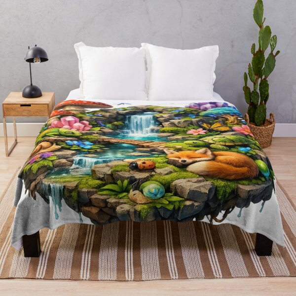 Item preview, Enchanted woodland waterfall garden designed and sold by urbanshop7.