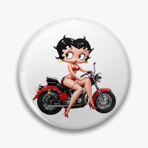 Item preview, MOTORCYCLE BETTY BOOP designed and sold by BabaSoti.