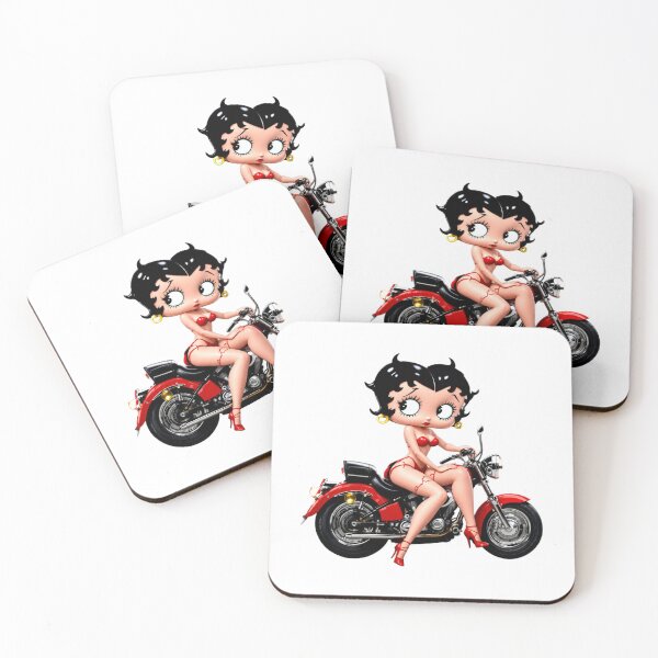 Item preview, MOTORCYCLE BETTY BOOP designed and sold by BabaSoti.