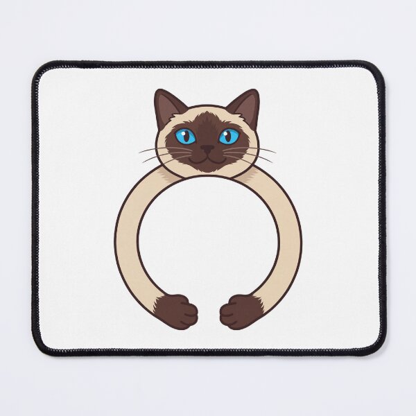 Item preview, Hugging Siamese Cat designed and sold by brkvdesign.