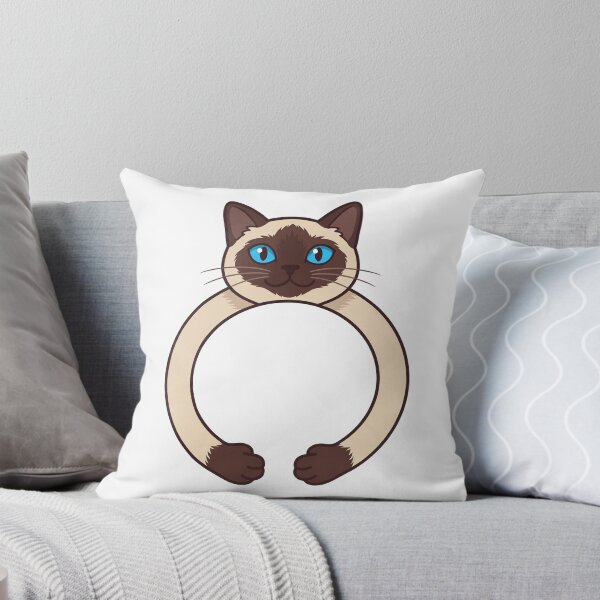Item preview, Hugging Siamese Cat designed and sold by brkvdesign.