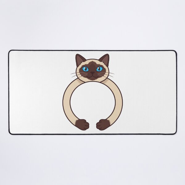 Item preview, Hugging Siamese Cat designed and sold by brkvdesign.