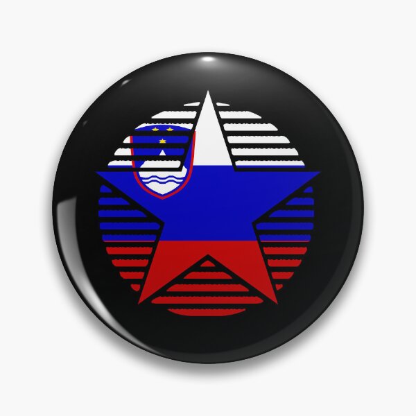 Item preview, Retro Slovenia Flag Star SI designed and sold by shitpostee.