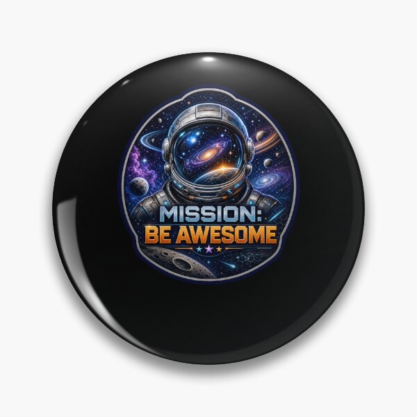 Item preview, Mission Be Awesome designed and sold by FreshPixelArt.
